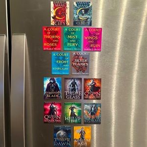Sarah J. Maas Book Series Magnets